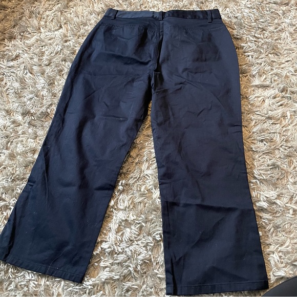 Villager Sport A Liz Claiborne Company women’s size 10 stretch pant navy blue - Picture 6 of 6